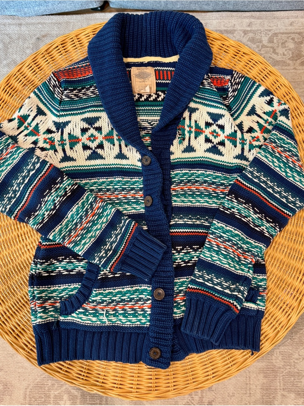 Vintage Salt Valley Southwestern Geometric Cardigan